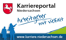 Logo: Karriereportal (öffnet Seite https://karriere.niedersachsen.de)
